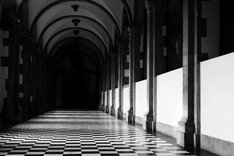 The silent hallways